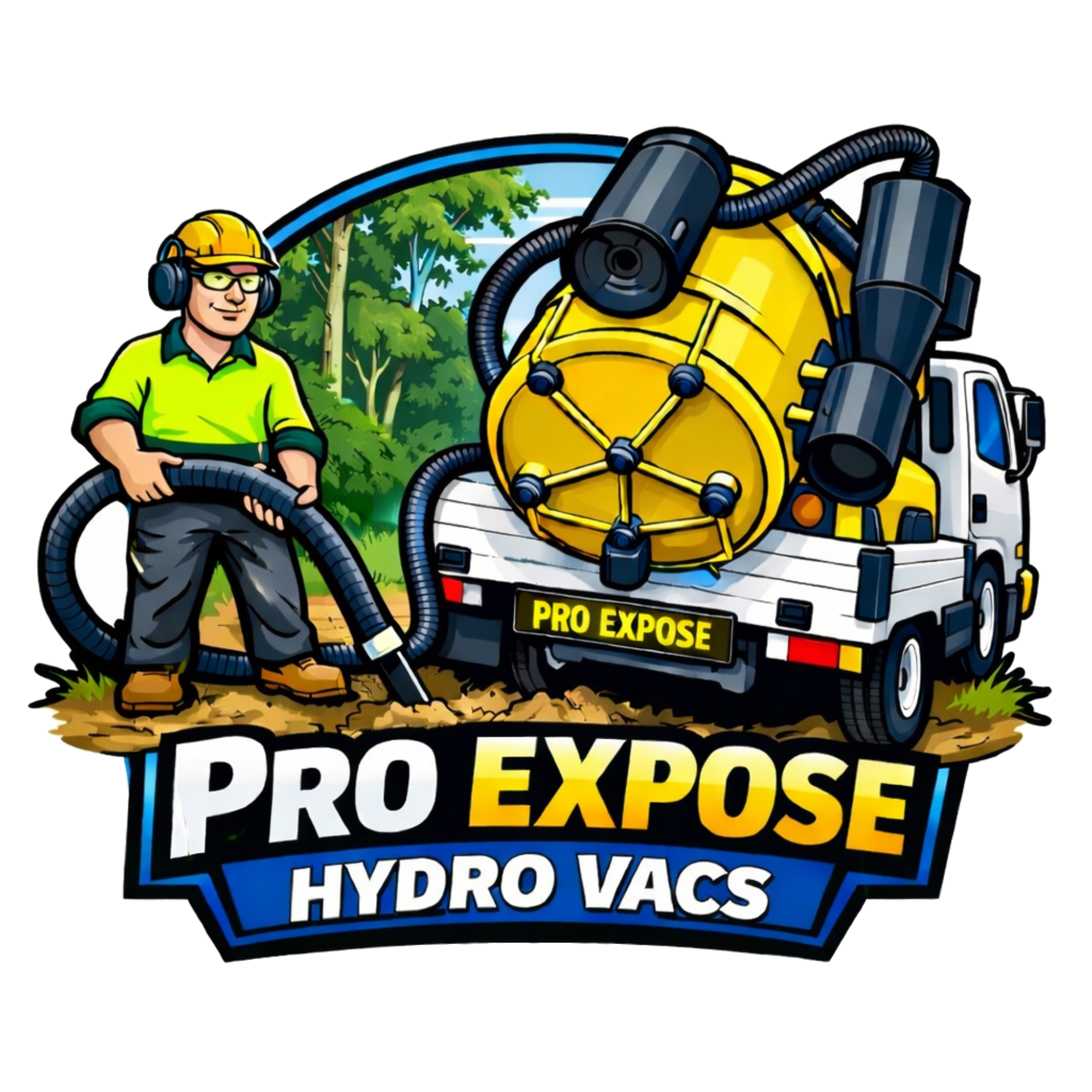 Pro Expose Hydro Vacs Logo